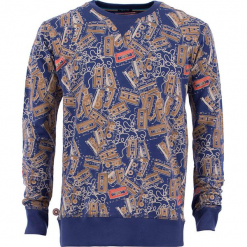 Bluza "Tapedeck" w kolorze granatowym. Niebieskie bluzy nierozpinane męskie 4funkyflavours Women & Men, z bawełny. W wyprzedaży za 181.95 zł.
