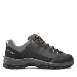 Trekkingi Grisport. Szare buty trekkingowe męskie Grisport, bez wzorów, sportowe, bez obcasa, bez zapięcia. Za 269.99 zł.