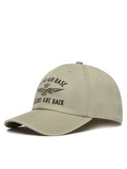 Aeronautica Militare Czapka z daszkiem 261HA1252UCT02476 Zielony jasny. Zielone czapki męskie Aeronautica Militare, bez wzorów, z bawełny. Za 219.99 zł.