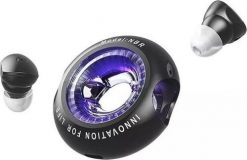 Bezprzewodowe słuchawki douszne Vention Donut-Shaped BT 5.3 IPX4 czarne. Czarne słuchawki bluetooth Vention. Za 105.99 zł.