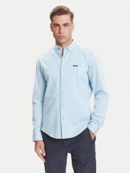 BOSS Koszula B_Motion 50544795 Błękitny Regular Fit. Niebieskie koszule męskie Boss, m, bez wzorów, z bawełny, bez kołnierzyka, bez ramiączek. Za 359.99 zł.
