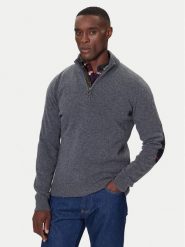Barbour Sweter Holden MKN0837GY53 Szary Regular Fit. Szare kardigany męskie Barbour, m, bez wzorów, z wełny, bez ramiączek. Za 769.99 zł.
