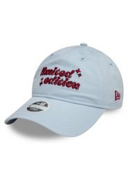 New Era Czapka z daszkiem Phrase 9Twenty 60595345 Błękitny. Niebieskie czapki męskie New Era, bez wzorów, z bawełny. Za 89.99 zł.