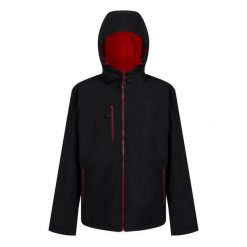 Męska Kurtka Soft Shell Navigate 2 Layer. Czarne kurtki męskie Regatta, l, bez wzorów, sportowe, bez ramiączek, bez kaptura. Za 232.99 zł.