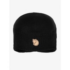 Czapka zimowa Fjallraven Stormblocker Beanie - black. Czarne czapki męskie Fjällräven, na zimę, bez wzorów, sportowe. Za 193.99 zł.