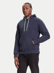 Quiksilver Bluza Salt Water Hoodie EQYFT05159 Granatowy Regular Fit. Niebieskie bluzy nierozpinane męskie Quiksilver, m, bez wzorów, z bawełny, bez ramiączek, bez kaptura. Za 249.99 zł.