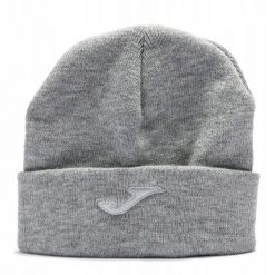 Czapka Joma Winter sportowa na trening szara akryl. Szare czapki męskie Joma, bez wzorów, sportowe. Za 34.99 zł.
