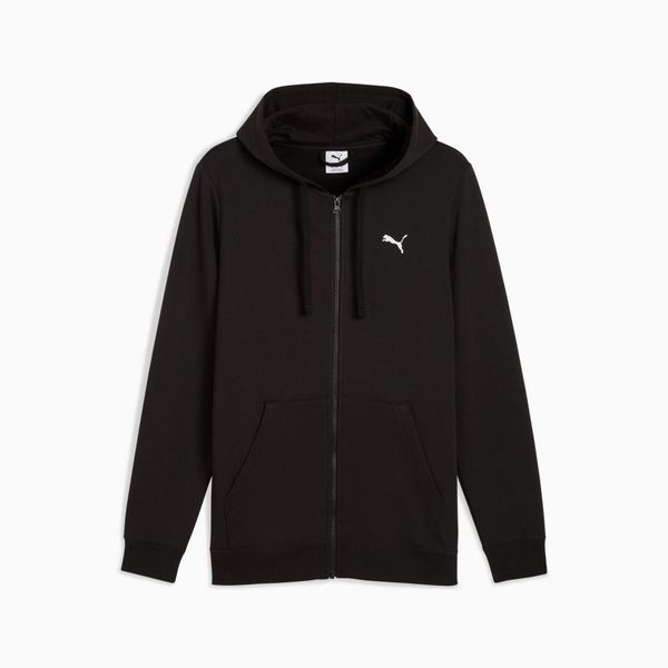 Puma Bluza Ess Small Logo Full-Zip Tr 68677601. Czarne bluzy nierozpinane męskie Puma, m, bez wzorów, bez ramiączek, bez kaptura. Za 152.99 zł.