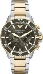 Zegarek Emporio Armani ZEGAREK MĘSKI EMPORIO ARMANI AR11361 DIVER (zi035c). Zegarki męskie Emporio Armani. Za 563.56 zł.