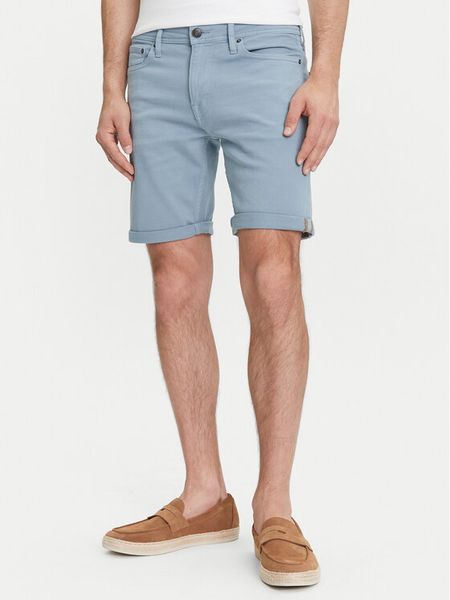 Jack & Jones Szorty jeansowe Rick 12274985 Błękitny Regular Fit. Niebieskie szorty męskie Jack & Jones, bez wzorów, z bawełny. Za 119.99 zł.