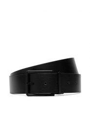 Calvin Klein Pasek Męski Warmth Buckle Smooth 40Mm Adj/Re LV04D7118G Czarny. Czarne paski męskie Calvin Klein, bez wzorów, ze skóry. Za 289.99 zł.