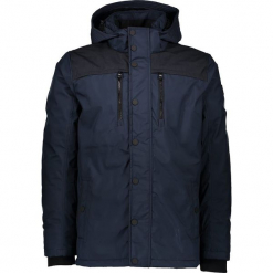 Parka w kolorze granatowym. Niebieskie parki męskie CMP Men, z materiału. W wyprzedaży za 500.95 zł.