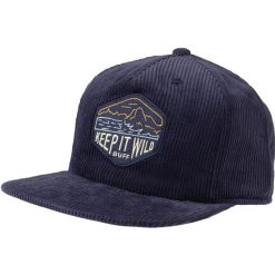 Czapka z daszkiem Trucker. Niebieskie czapki męskie Buff, bez wzorów, z materiału, klasyczne. Za 156.99 zł.