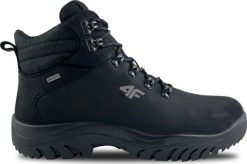 Buty trekkingowe męskie 4f OBMH257 21S/Czarny r. 46. Czarne buty trekkingowe męskie 4f, bez wzorów, bez zapięcia. Za 349.14 zł.