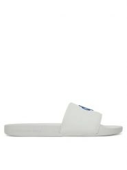 Calvin Klein Jeans Klapki Slide Jelly Mono Pu YM0YM01281 Szary. Szare klapki i japonki męskie Calvin Klein Jeans, bez wzorów, z jeansu. Za 119.99 zł.
