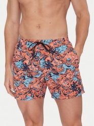 BOSS Szorty kąpielowe Willow 50539931 Pomarańczowy Regular Fit. Brązowe kąpielówki męskie Boss, bez wzorów, z syntetyku. Za 199.99 zł.