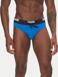 Puma Kąpielówki 907655 Niebieski. Niebieskie kąpielówki męskie Puma, m, bez wzorów, z syntetyku. Za 89.99 zł.
