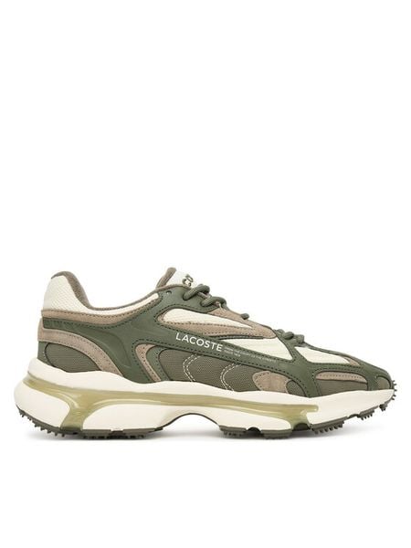 Lacoste Sneakersy L003 2K24 7-50SMA0103 Biały. Białe buty sportowe na co dzień męskie Lacoste, l, bez wzorów, z materiału, bez ramiączek, bez kaptura. Za 429.99 zł.