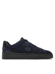 Baldinini Sneakersy U5B801T1CAMO1500 Granatowy. Niebieskie buty sportowe na co dzień męskie Baldinini, m, bez wzorów, ze skóry, bez ramiączek, bez kaptura. Za 1,079.00 zł.