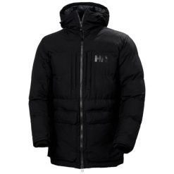 Kurtka puchowa Helly Hansen Patrol. Czarne kurtki męskie Helly Hansen, na zimę, m, bez wzorów, z puchu, bez ramiączek, z kapturem. Za 1,529.00 zł.
