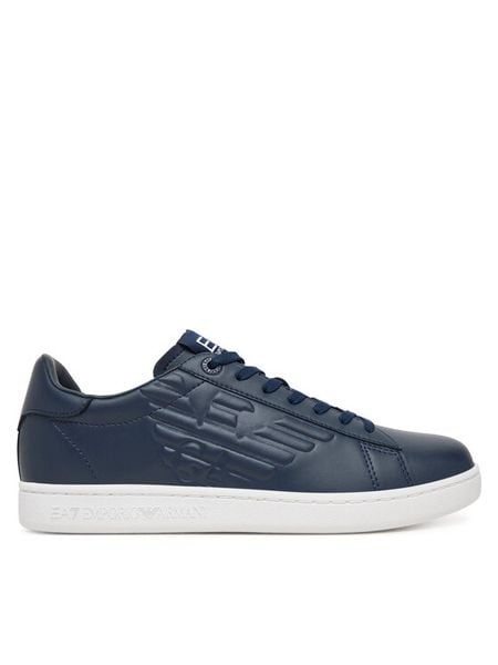EA7 Emporio Armani Sneakersy 7X000331 AF10848 UB098 Granatowy. Niebieskie buty sportowe na co dzień męskie EA7 Emporio Armani, m, bez wzorów, ze skóry, bez ramiączek, bez kaptura. Za 469.99 zł.