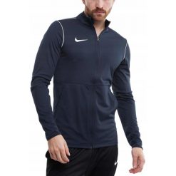 Bluza Męska Rozpinana Nike Dri-FIT Park 20 Sportowa bez Kaptura roz. XL. Niebieskie bluzy rozpinane męskie Nike, m, bez wzorów, sportowe, bez ramiączek, bez kaptura. Za 113.00 zł.