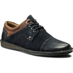 Półbuty LASOCKI FOR MEN - MI07-A662-A523-09A Granatowy. Codzienne półbuty męskie marki Lasocki For Men. Za 169.99 zł.