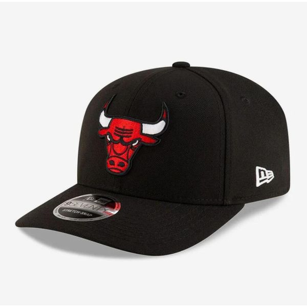 Czapka z daszkiem NEW ERA/CZAPKA NBA 970SS BULLS - 60755436. Czarne czapki męskie New Era, bez wzorów, sportowe. Za 170.80 zł.