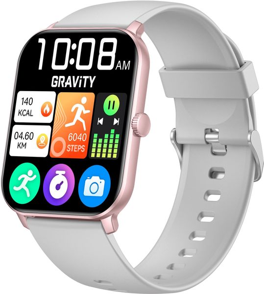 Smartwatch Gravity GT36-2 Szary (GT36-2). Szare zegarki smartwatch Gravity. Za 169.90 zł.
