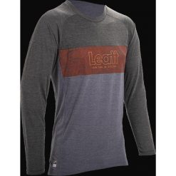 Bluza rowerowa męska Leatt Jersey MTB Gravity 2.0. Czarne bluzy nierozpinane męskie LEATT, m, bez wzorów, z jersey, sportowe, bez ramiączek, bez kaptura. Za 261.99 zł.