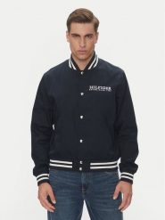 Tommy Hilfiger Kurtka bomber Americana Varsity MW0MW40647 Granatowy Regular Fit. Niebieskie kurtki męskie Tommy Hilfiger, m, bez wzorów, z bawełny, bez ramiączek, bez kaptura. Za 899.99 zł.