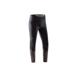 Legginsy. Czarne legginsy męskie KALENJI. Za 99.99 zł.