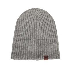 Wełniana czapka Back on Track Kai. Szare czapki męskie BACK ON TRACK, bez wzorów, z wełny, eleganckie. Za 226.00 zł.