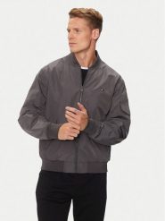 Tommy Hilfiger Kurtka bomber MW0MW35658 Szary Regular Fit. Szare kurtki męskie Tommy Hilfiger, m, bez wzorów, z syntetyku, bez ramiączek, bez kaptura. Za 659.99 zł.