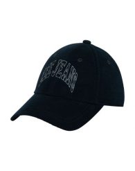 LEE MĘSKA CZAPKA Z DASZKIEM CORD CAP WASHED BLACK 112342465 LP76017013. Czarne czapki męskie Lee, bez wzorów. Za 79.99 zł.