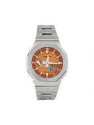 G-Shock Zegarek G-Steel GM-2110D-4AER Srebrny. Szare, analogowe zegarki męskie G-Shock, srebrne. Za 1,119.00 zł.