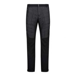 Spodnie turystyczne męskie CMP Archie Pant. Czarne spodnie narciarskie i snowboardowe męskie CMP, bez wzorów, narciarskie. Za 343.99 zł.