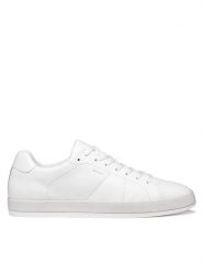 Geox Sneakersy U Serifos U65LSC 000BU C1000 Biały. Białe buty sportowe na co dzień męskie Geox, m, bez wzorów, ze skóry, bez ramiączek, bez kaptura. Za 409.99 zł.