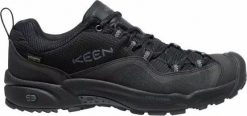 Buty trekkingowe męskie Keen Wasatch Crest WP czarne r. 43 (KE-1026199). Czarne buty trekkingowe męskie Keen, bez wzorów, bez zapięcia. Za 450.00 zł.