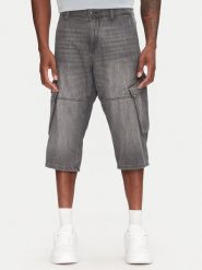 Tom Tailor Szorty jeansowe 1044977 Szary Relaxed Fit. Szare szorty męskie Tom Tailor, bez wzorów, z bawełny. Za 159.99 zł.
