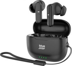 Słuchawki Blue Star TWS BK31 czarne. Czarne słuchawki bluetooth Blue Star. Za 28.43 zł.