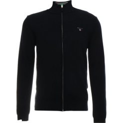 GANT SUPER FINE ZIP CARDIGAN Kardigan marine. Kardigany męskie Gant. Za 589.00 zł.