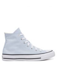 Converse Trampki Chuck Taylor All Star A10535C Błękitny. Niebieskie trampki męskie Converse, bez wzorów, z materiału, retro, bez zapięcia. Za 219.99 zł.