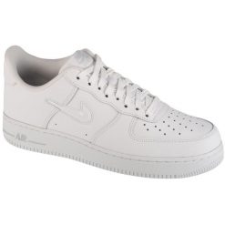 Buty sportowe Sneakersy męskie, Air Force 1 '07 Jewel. Białe buty sportowe na co dzień męskie Nike, m, bez wzorów, sportowe, bez ramiączek, bez kaptura, trekkingowe. Za 549.99 zł.