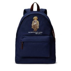 Plecak Polo Ralph Lauren. Niebieskie plecaki męskie Polo Ralph Lauren, bez wzorów. Za 959.99 zł.
