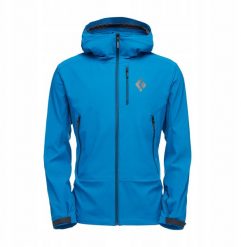 Softshell Black Diamond Dawn Patrol Shell - kingfisher rozmiar: xl. Czarne kurtki narciarskie i snowboardowe męskie Black Diamond, m, bez wzorów, z softshellu, bez kaptura, narciarskie. Za 771.54 zł.