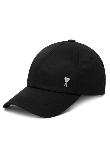 AMI Paris Czapka z daszkiem UCP023.PA0007 Czarny. Czarne czapki męskie AMI PARIS, bez wzorów, z nylonu. Za 839.99 zł.