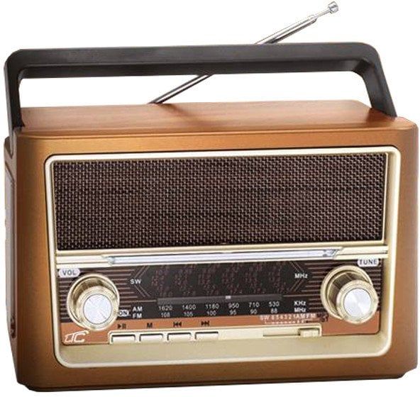 Radio przenośne LTC ELMA RETRO Bluetooth USB latarka. Radia LTC. Za 61.91 zł.