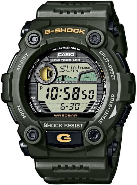 Zegarek Casio Męski Zegarek G-Shock G-7900-3DR Ekstremalna wytrzymałość i funkcje na świeżym powietrzu. Zegarki męskie Casio. Za 436.99 zł.