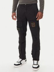 Aeronautica Militare Spodnie materiałowe 252PA1387UCT0149 Czarny Regular Fit. Czarne spodnie na co dzień męskie Aeronautica Militare, bez wzorów, z bawełny. Za 1,389.00 zł.